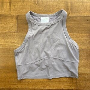 Lululemon Lilac Crop Top Vintage